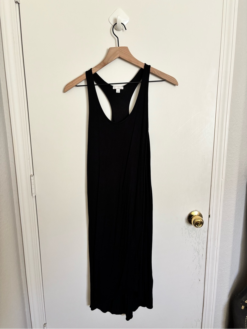 GAP Black Racerback Maxi Dress